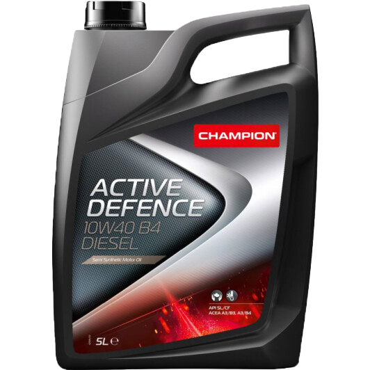 Моторное масло Champion Active Defence 10W40 B4 Diesel, 5л